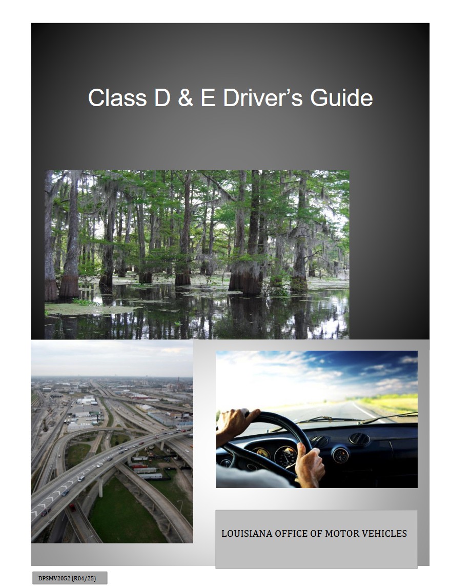 Louisiana Class D & E Driver's Guide